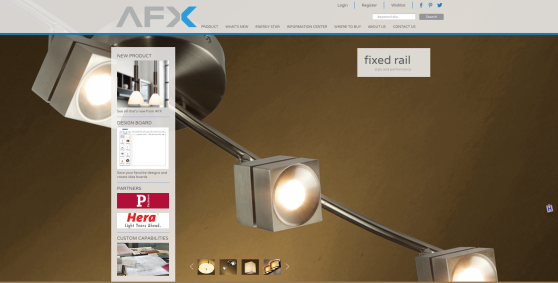 New and Innovative AFX Inc. Website